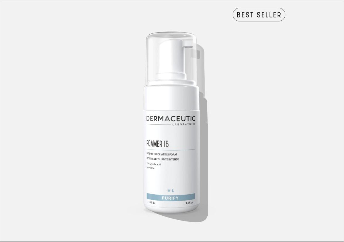 Dermaceutic Foamer 15 Cleanser 100ml glycolic foaming cleanser pump bottle