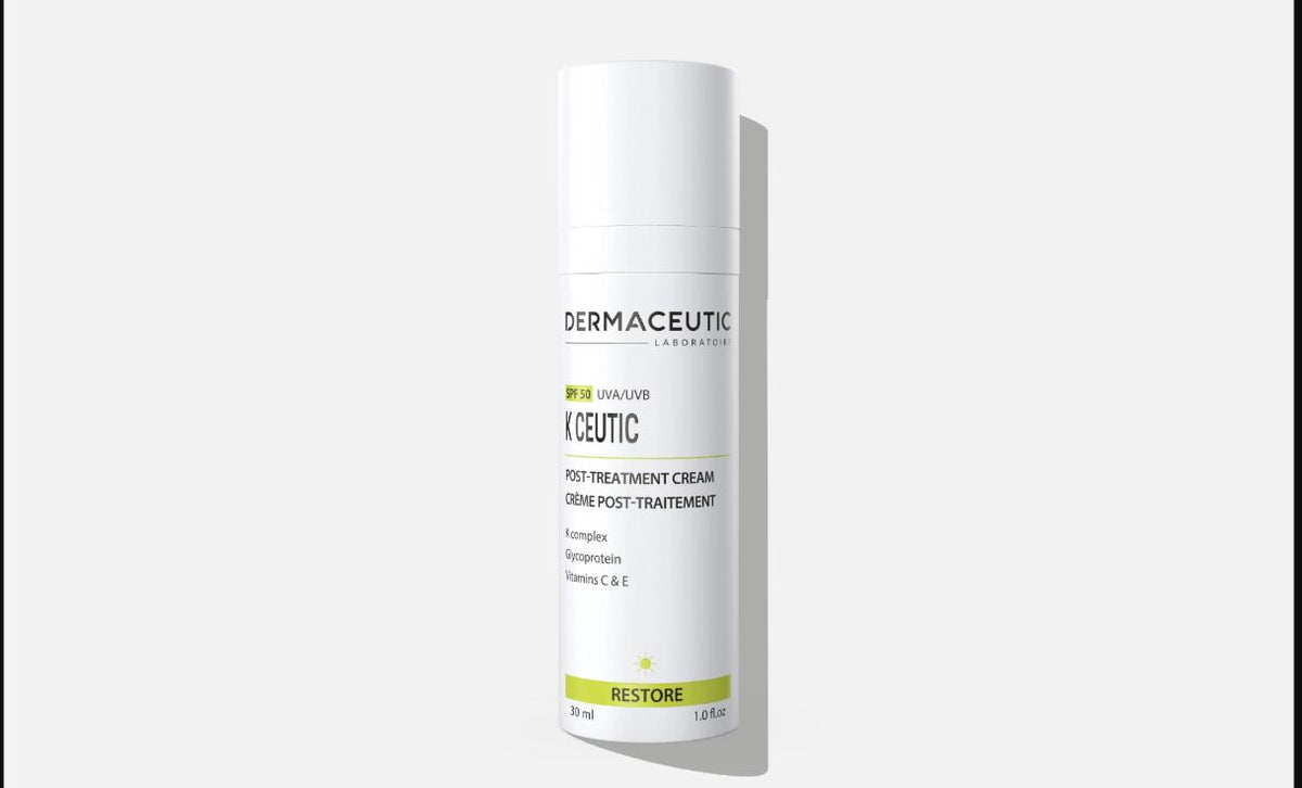 Dermaceutic K Ceutic 30ml post treatment SPF cream bottle